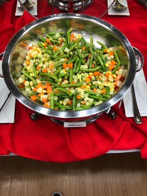 Vegan butter vegetables  at Veggie House in Puerto Princesa