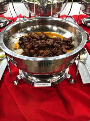 Vegan barbecue! All their vegan meat tastes like regular meat! This place ir perfect and everyone is so kind.. I will definitely come again! at Veggie House in Puerto Princesa