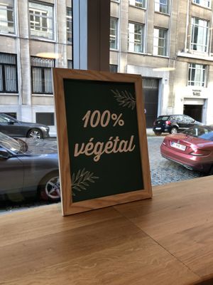 100% vegan  at Copper Branch - Frères Orban in Brussels