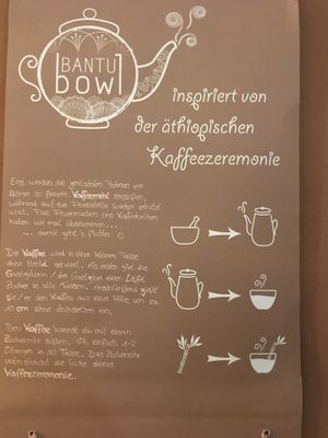 Charity Coffee at Bantu Bowl in Muenster