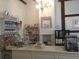 Bar at Gelateria Arte Bio in Muenster