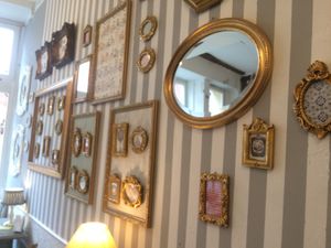 Decoration at Gelateria Arte Bio in Muenster