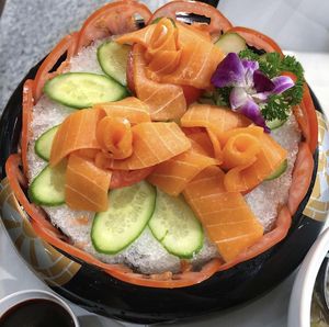 Yes this is vg salmon  at Zhong Yong Vegetarian in Guangzhou