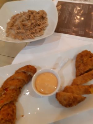 Vegan Cordon Bleu at Bliss. in Hurghada