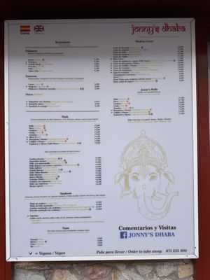   at Jonny's Dhaba in Mallorca