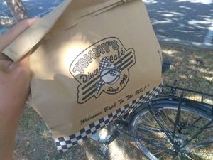 To take away for 13,95euros at Tommy's Diner in Labege