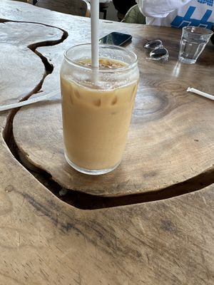Oat latte  at Captain + Stoker in Monterey