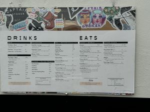 Menu 7.20.24  at Captain + Stoker in Monterey