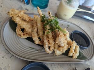 Veg tempura at Tsugoi in Panama City