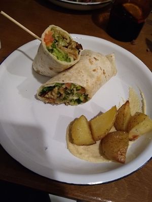 Wrap de shitake at La Camarada in Barcelona