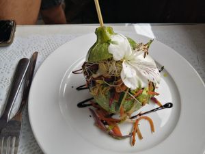 Calabacin Relleno at Joapira in El Hierro