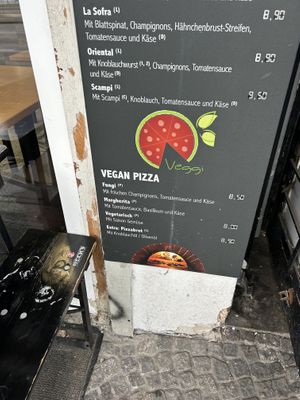   at Della Pizza in Berlin