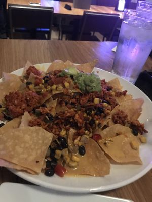 Vegan nachos  at The Block in St Louis Park