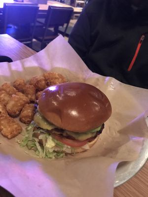 Beyond burger at The Block in St Louis Park