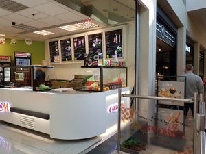 Counter at Cigköftem in Rotterdam