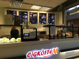 Inside at Cigköftem in Rotterdam