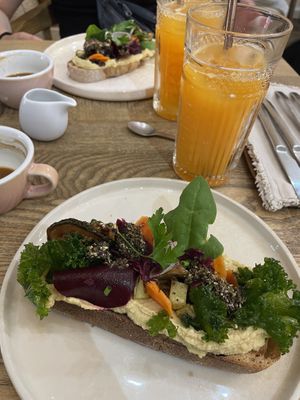Vegan Toast  at Manna Porto in Porto