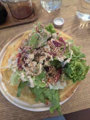 Socca at Manna Porto in Porto