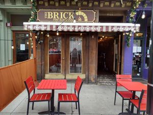 Outside view at The Brick in Hoboken