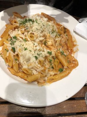 baked ziti at The Brick in Hoboken