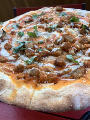 Buffalo Chicken Pizza  at The Brick in Hoboken