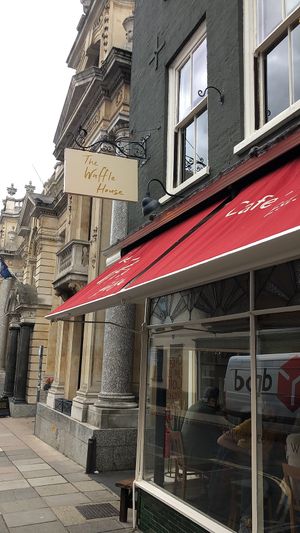 outside  at The Waffle House in Norwich