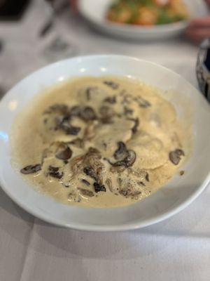 Ravioli di Funghi  at Italianissimo Trattoria in Chula Vista