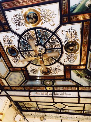 Decke at Dankbar Kaffee in Leipzig