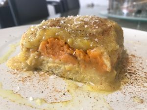 Boniato cake at VeGaia - La Abuela Vegana in Alpedrete