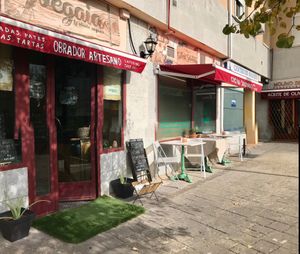 Terrace at VeGaia - La Abuela Vegana in Alpedrete