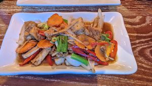 Pad king (vegan) at Lime Leaf in Basingstoke