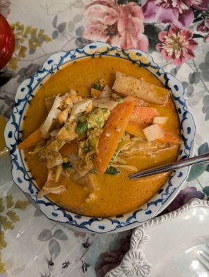 Red curry at Mali Thai in Bendigo