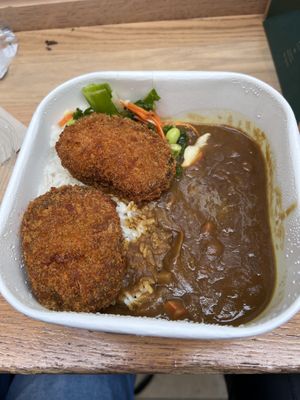 Pumpkin Katsu Curry Bento  at Wasabi - Paddington Station in West London