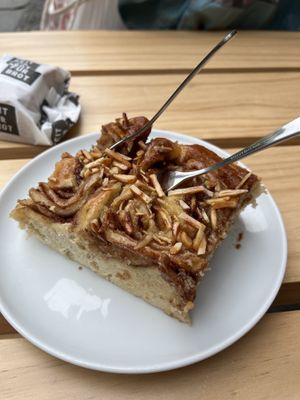 Apple Almond Cinnamon Roll  at Zeit für Brot - Weinbergsweg in Berlin