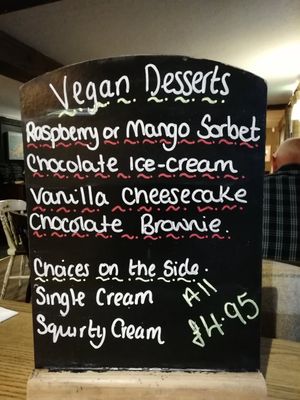 Desserts 😍 at The Borough Arms in Bodmin