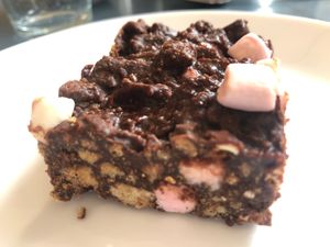 Amazing rocky road
A- mazing.  at Tom's Diner in Banbury
