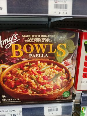 Amy's meals at New Seasons Market in San Jose