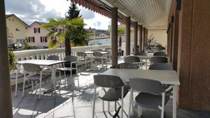 Outdoor seating at Casa Grande in Wil