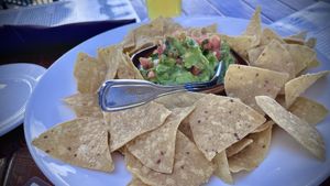 Handmade guacamole 🥑 fresh to order.   at Pacific Coast Grill in Cardiff