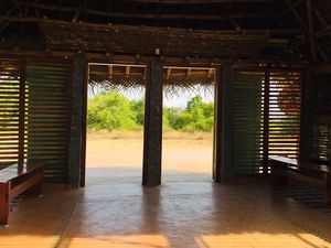 Tea Hut Sadhana Forest  at Tea Hut at Sadhana Forest in Auroville
