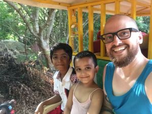 Tea Hut Sadhana Forest  at Tea Hut at Sadhana Forest in Auroville