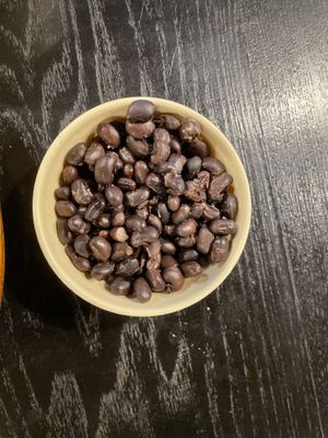 black beans side dish   at The Long Bridge in Tam Coc