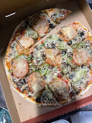 Vegan Mexican Pizza  at ZigZag Pizzeria in Modbury