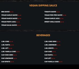 Dipping sauce at ZigZag Pizzeria in Modbury