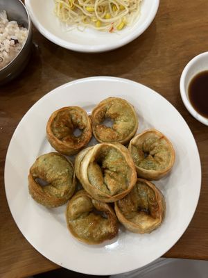 Mandu (dumplings)  at Hae Tteuneun in Gwangju