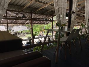 Cute open space. at Street Vegan House in Koh Phangan