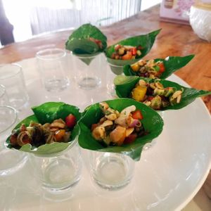 Raw lovers at Street Vegan House in Koh Phangan
