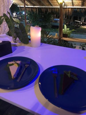 dessert at Street Vegan House in Koh Phangan