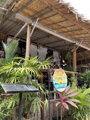 Shop front  at Street Vegan House in Koh Phangan