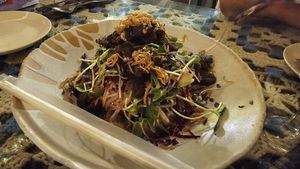 Japan salad at Street Vegan House in Koh Phangan